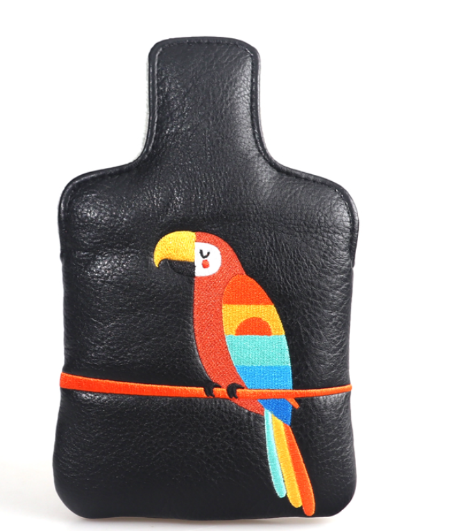 Parrot Mallet Putter Head Cover (Magnetic Closure)