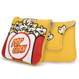 Popcorn Mallet Putter Head Cover (Magnetic Closure)